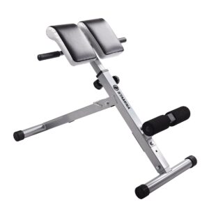 Strengthen Your Core & Back: Stamina Adjustable Hyperextension Bench