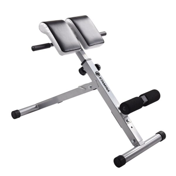 Strengthen Your Core & Back: Stamina Adjustable Hyperextension Bench