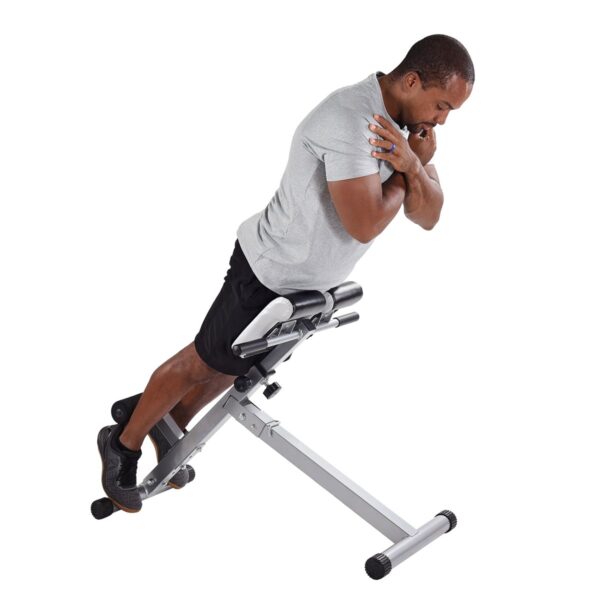 Strengthen Your Core & Back: Stamina Adjustable Hyperextension Bench - Image 7
