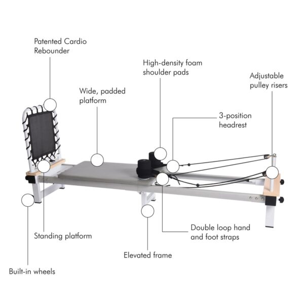 Elevate Your Pilates: AeroPilates Precision Series Reformer 610 Accessory - Image 3