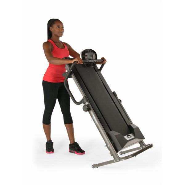 Compact Home Cardio: Avari Adjustable Foldable Treadmill - Black - Image 5