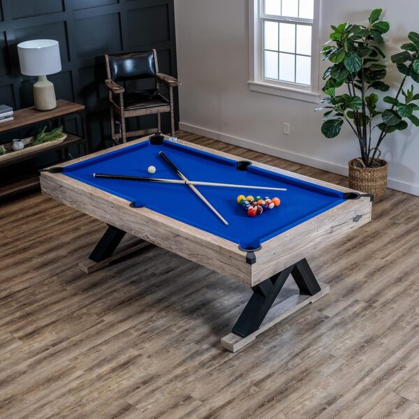 Rustic Modern Style: American Legend 90" Brookdale Pool Table - Image 4