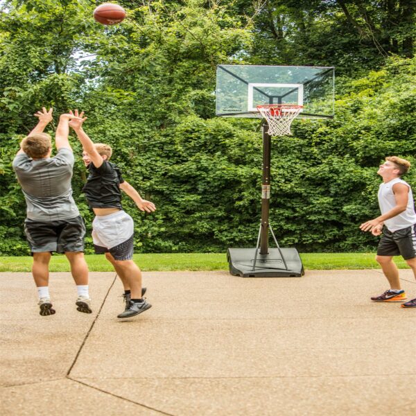 Easy to Move: Silverback NXT 50 Portable Basketball Hoop - Image 5