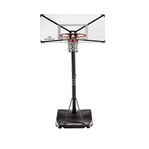Easy to Move: Silverback NXT 50 Portable Basketball Hoop