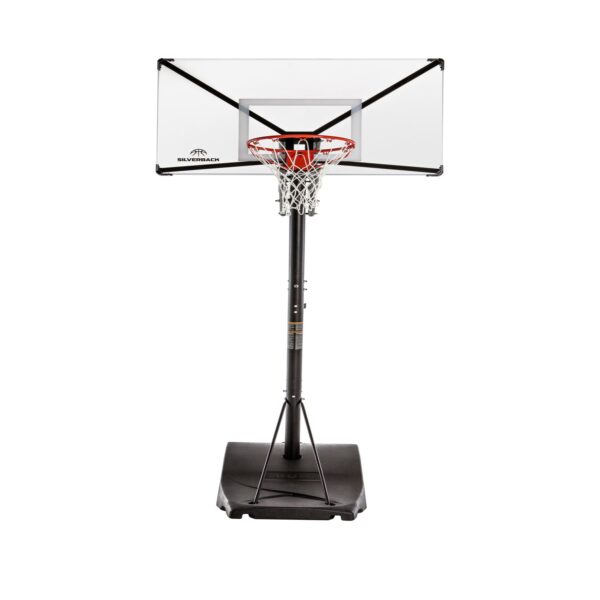 Easy to Move: Silverback NXT 54" Portable Basketball Hoop