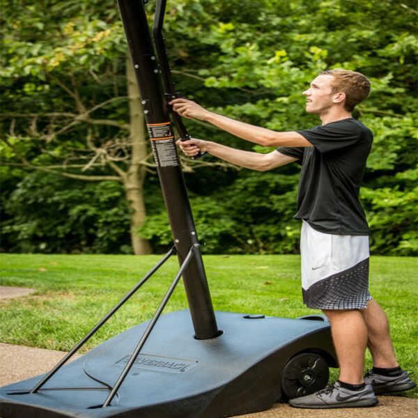 Easy to Move: Silverback NXT 54" Portable Basketball Hoop - Image 8