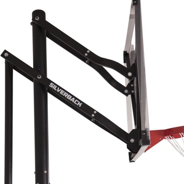 Ultimate Stability: Silverback NXT 54" In-Ground Basketball Hoop