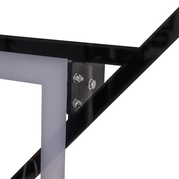 Save Space: Silverback NXT 54" Fixed Height Wall Mount Basketball Hoop - Image 5