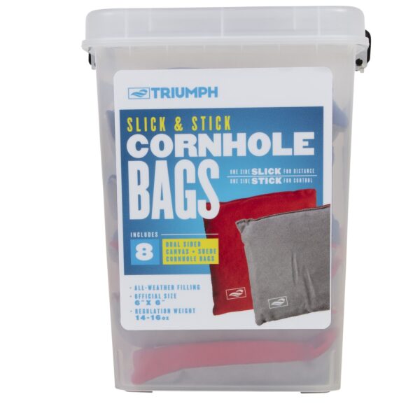 Get a Competitive Edge: Triumph Slick N Stick Cornhole Bags (8-Pack)