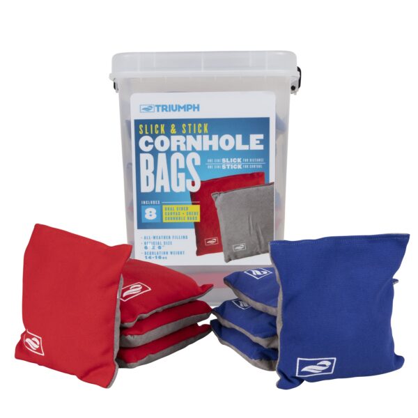 Get a Competitive Edge: Triumph Slick N Stick Cornhole Bags (8-Pack) - Image 2