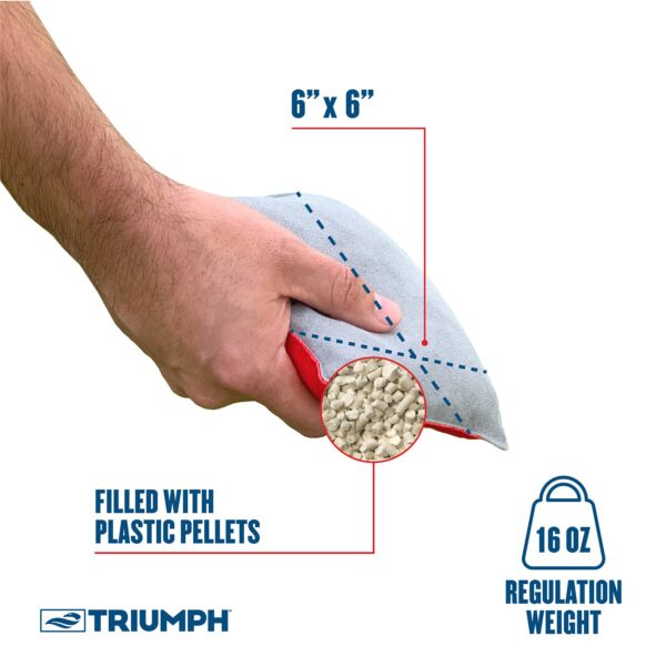 Get a Competitive Edge: Triumph Slick N Stick Cornhole Bags (8-Pack) - Image 3