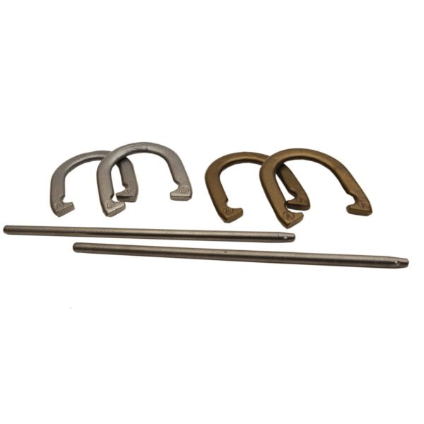 Classic Backyard Game: Triumph Outdoor Steel Horseshoes Set - Image 4