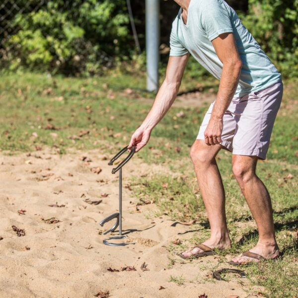 Classic Backyard Game: Triumph Outdoor Steel Horseshoes Set - Image 7