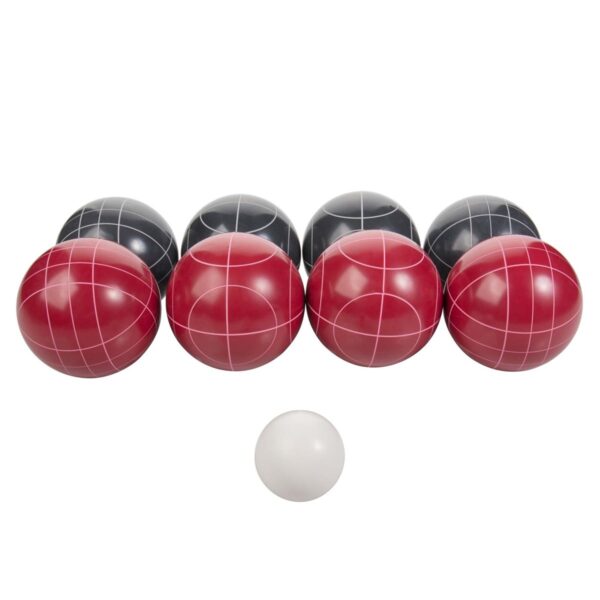Easy Outdoor Game: Triumph 100mm Resin Bocce Set - Red/Blue - Image 2