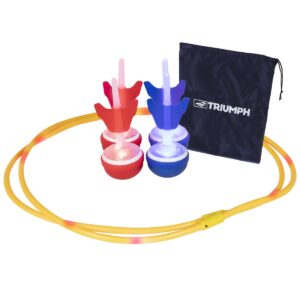 Light Up Night Fun: Triumph LED Backyard Jumbo Darts Set