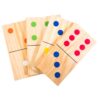 Jumbo Outdoor Dominoes: Triumph Wooden Lawn Domino Game Set - Image 2