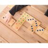 Jumbo Outdoor Dominoes: Triumph Wooden Lawn Domino Game Set - Image 6