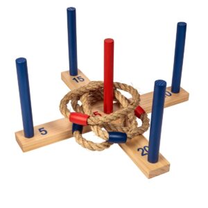 Family Fun Anywhere: Triumph Wooden Ring Toss Outdoor Game Set