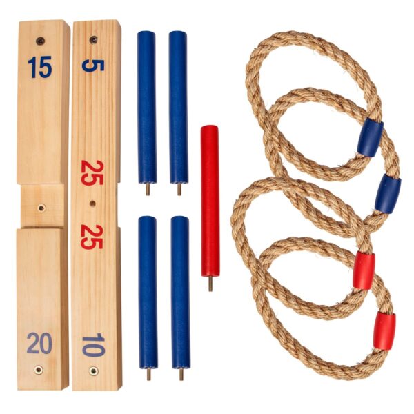 Family Fun Anywhere: Triumph Wooden Ring Toss Outdoor Game Set - Image 7