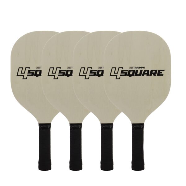 Outdoor Pickleball Fun: Triumph 4 Square Paddle Game Set - Image 3