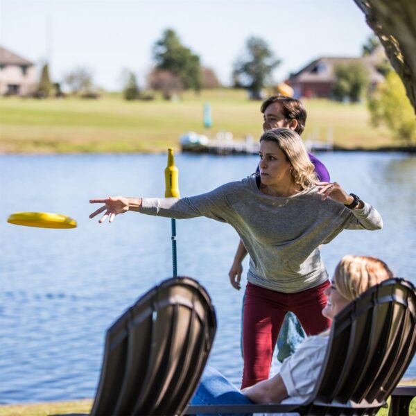 Exciting Outdoor Fun: Triumph Bottle Battle Frisbee Target Game - Image 8