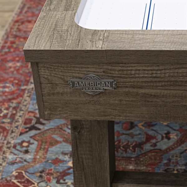 Fast-Paced Fun: American Legend 72" Brookdale Rustic Air Hockey Table - Image 10