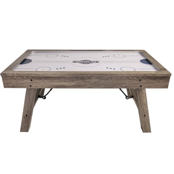 Fast-Paced Fun: American Legend 72" Brookdale Rustic Air Hockey Table - Image 2