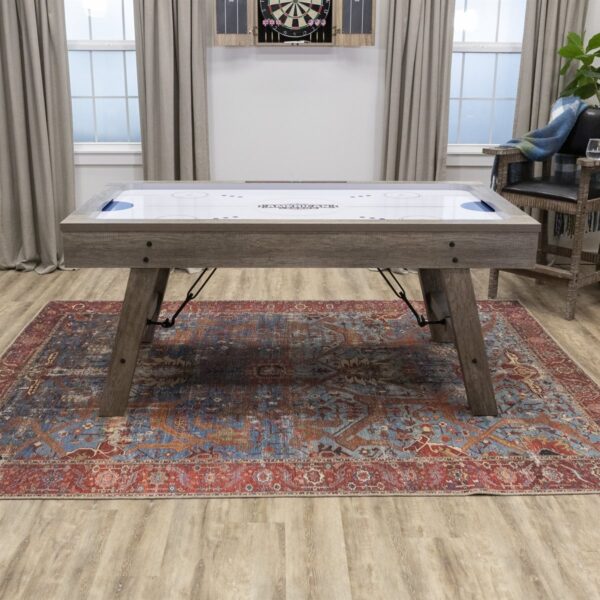 Fast-Paced Fun: American Legend 72" Brookdale Rustic Air Hockey Table - Image 3