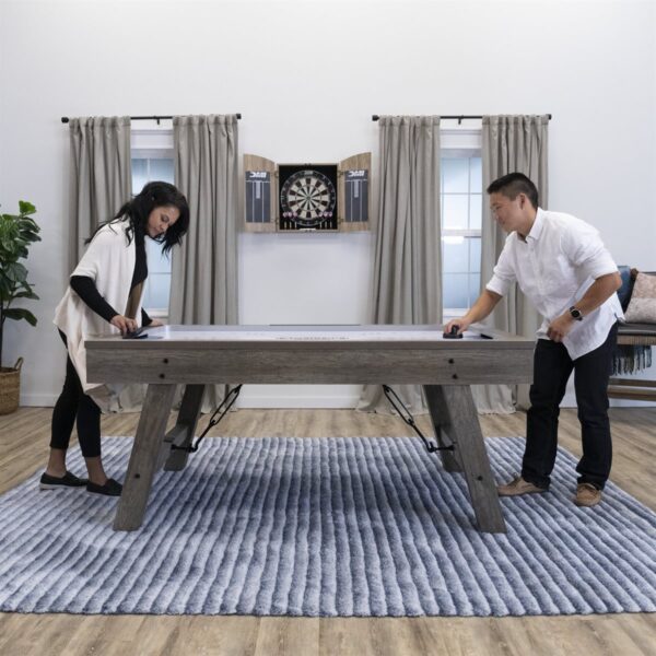 Fast-Paced Fun: American Legend 72" Brookdale Rustic Air Hockey Table - Image 8