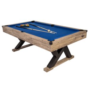 Elevate Your Game Room: American Legend 84" Kirkwood Rustic Pool Table