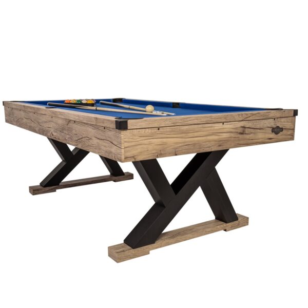 Elevate Your Game Room: American Legend 84" Kirkwood Rustic Pool Table - Image 2