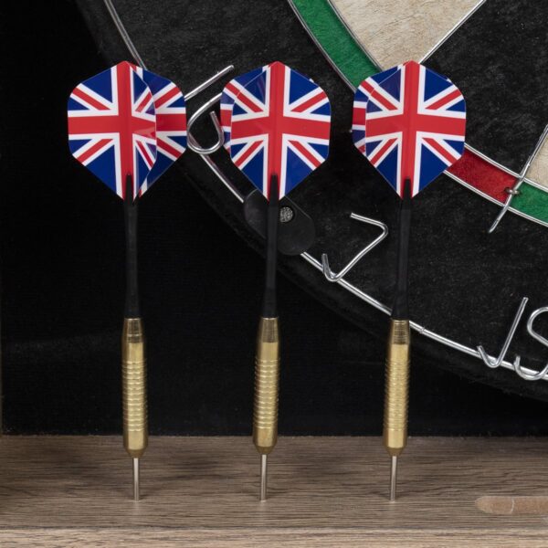 Classic Dart Game: Escalade Dublin Bristle Dartboard & Cabinet Set - Image 7