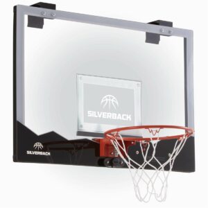Slam Dunk Indoors: Escalade Silverback 18" LED Mini Basketball Hoop