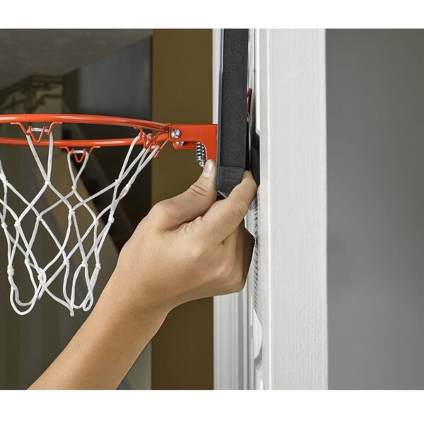 Slam Dunk Indoors: Escalade Silverback 18" LED Mini Basketball Hoop - Image 5