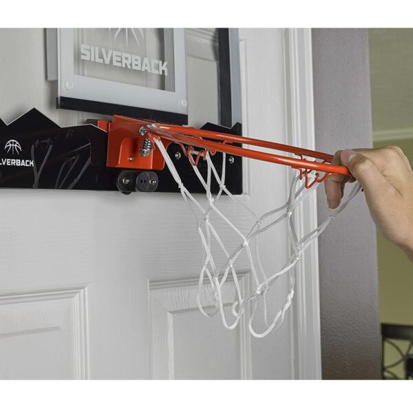 Slam Dunk Indoors: Escalade Silverback 18" LED Mini Basketball Hoop - Image 6