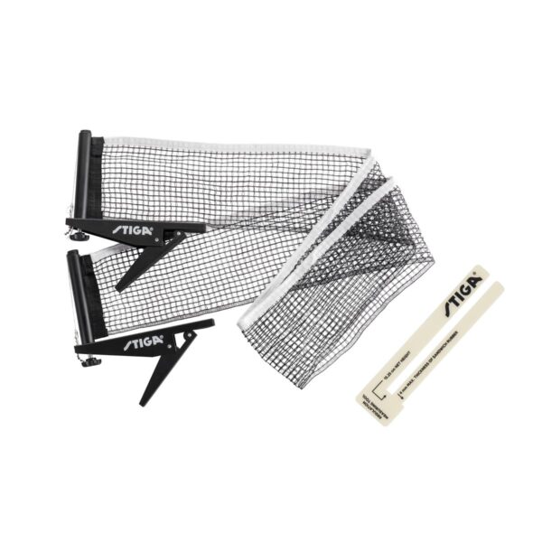 Tournament Ready: STIGA Premium Clipper Ping Pong Net & Post Set
