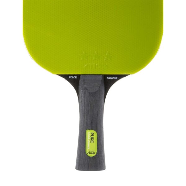 Add Color & Performance: STIGA PURE Green Ping Pong Racket - Image 5