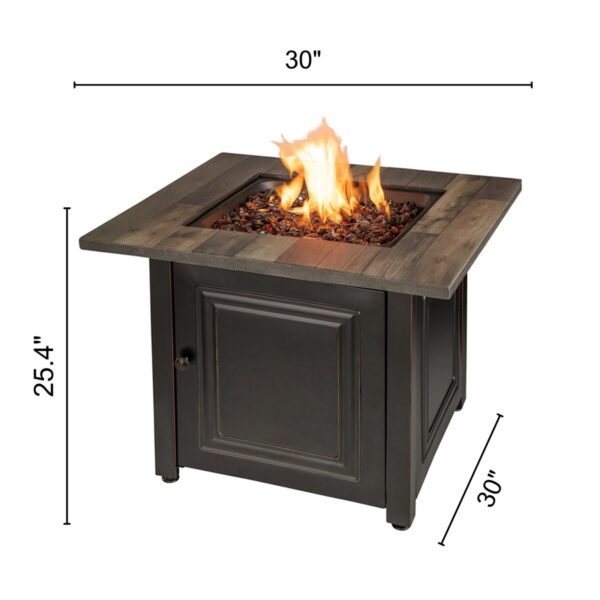 Modern Patio Style: Endless Summer The Burlington 30" LP Gas Fire Pit - Image 3