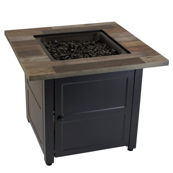 Contemporary Comfort: Endless Summer The Cayden 30" Square Gas Fire Pit - Image 2