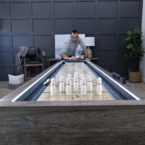 Double the Fun: American Legend 9' Kirkwood 2-in-1 Game Table - Image 12