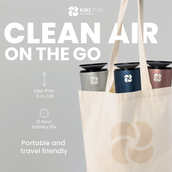 KIKI Pure 150 sq. ft. A2 UV and 3-Stage H13 HEPA Air Purifier - Image 4