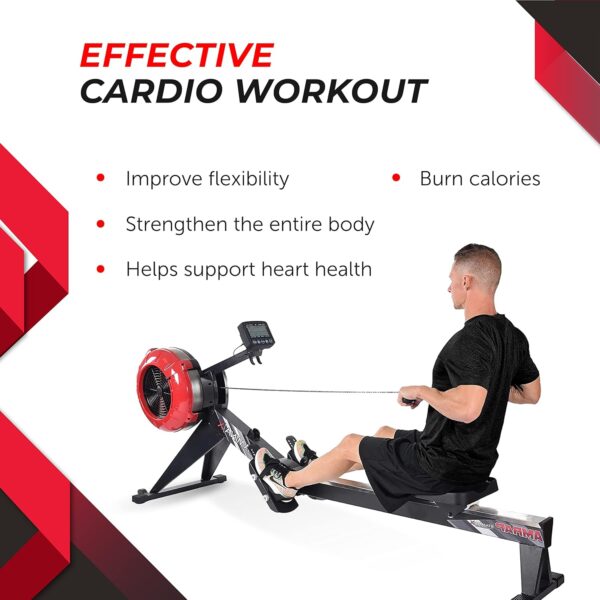 HIIT Ready Home Rower: Stamina X AMRAP Rowing Machine - Image 6